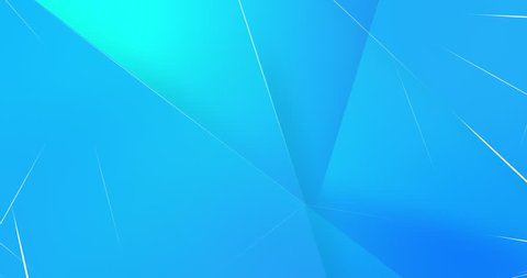 4k minimalist abstract blue green animated background. Minimal white polygonal random network. Modern trendy color creative gradient BG. Premium seamless loop fresh digital animation. Ad cover banner Video de stock