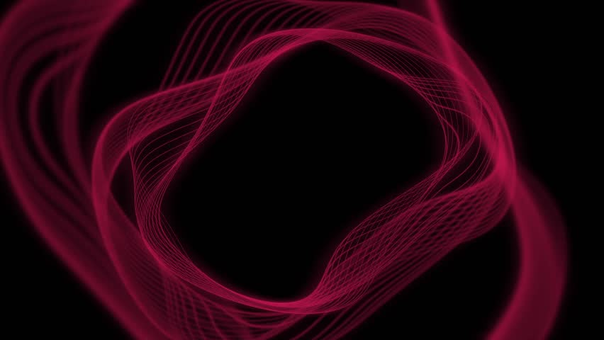 Viva magenta futuristic glowing neon backdrop , geometric silk technology waves rotated for logos and titles background , abstract wireframe polygonal shapes animation wallpaper