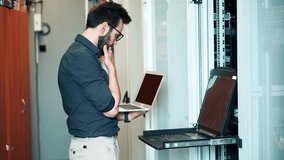 It Engineer Back Hdd Information. Data Storage Server Room. Cybersecurity Datacenter. It Support Database In Server Room. Computer Infrastructure Monitoring. Network Security On Datacenter Node Rack - Powered by Shutterstock - Get 15% off with code: PIKWIZARD15