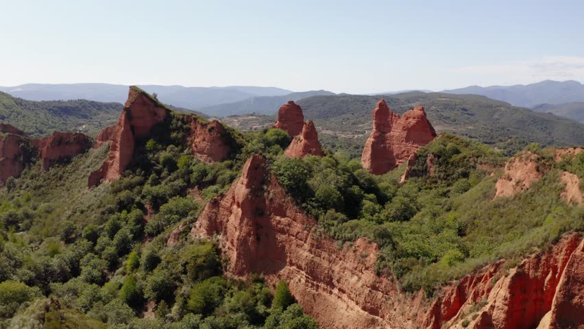 Beautiful landscape las Medulas Spain