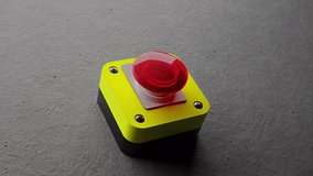 Red Emergency Buttons With Red Alert, Animation.Full HD 1920×1080. 11 Second Long. - Powered by Shutterstock - Get 15% off with code: PIKWIZARD15
