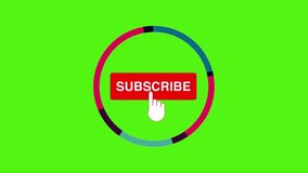 Green screen subscribe videos,subscribe button - Powered by Shutterstock - Get 15% off with code: PIKWIZARD15
