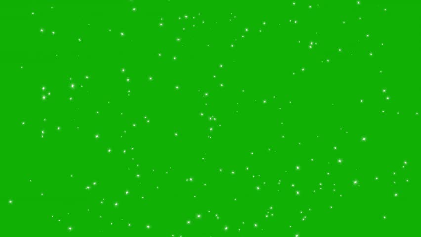 Stars sprinkling motion graphics with green screen background | Shutterstock HD Video #1098370833