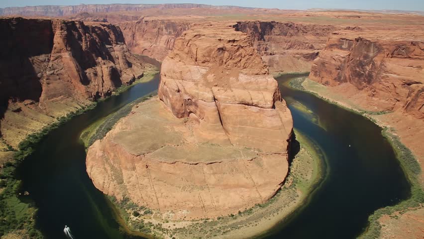 Horseshoe Bend in a sunny day, Arizona, USA