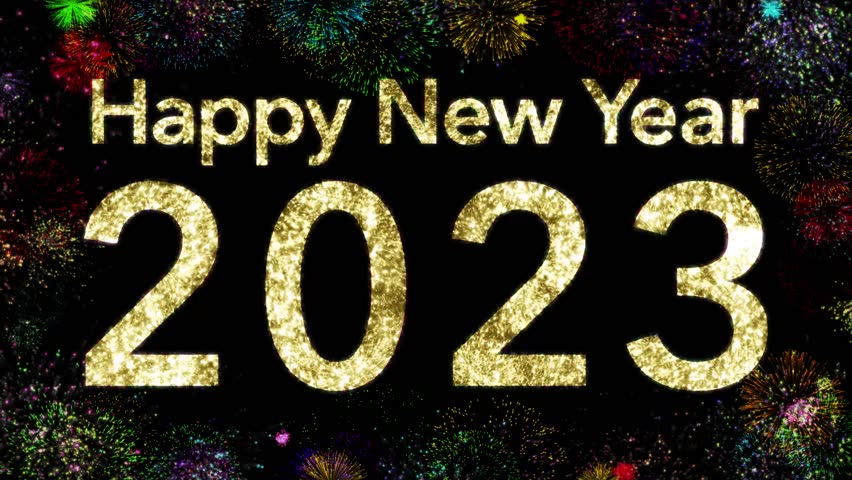 2023 Happy New Year loop material | Shutterstock HD Video #1098414363