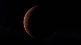 Mars, Space Planets, Stars and Galaxy Animation 4K