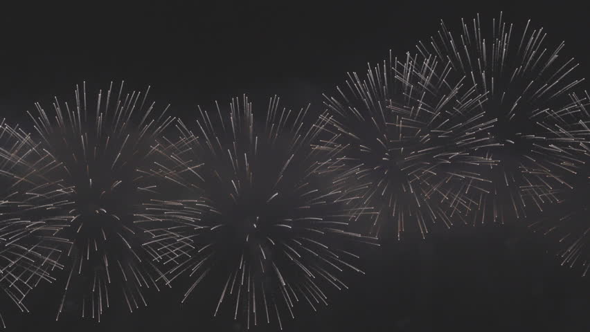 Colorful huge fireworks. Beautiful holiday fireworks in slow motion. Wonderful real fireworks in the night sky. Fireworks show. 4K 120fps slow motion video, ProRes 422, 10 bit ungraded C-LOG. | Shutterstock HD Video #1098439893