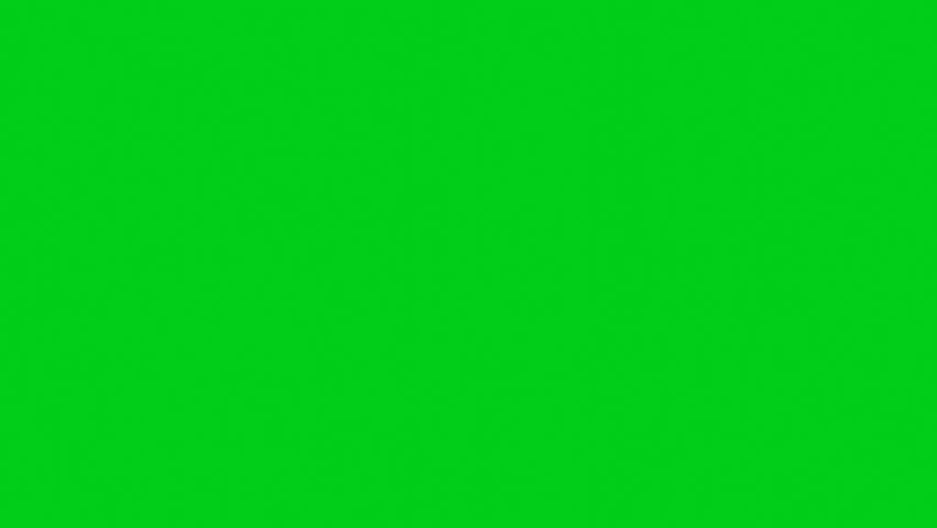 Snowfall overlay on green background. Slowly falling snow effect in winter (chromakey). 4K animation. Royalty-Free Stock Footage #1098461065