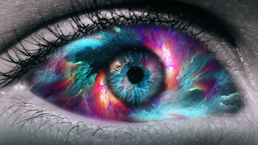 The Eye of the Universe - Loop Abstract Animation Background