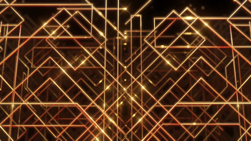 Art Deco Background 3D Rendering