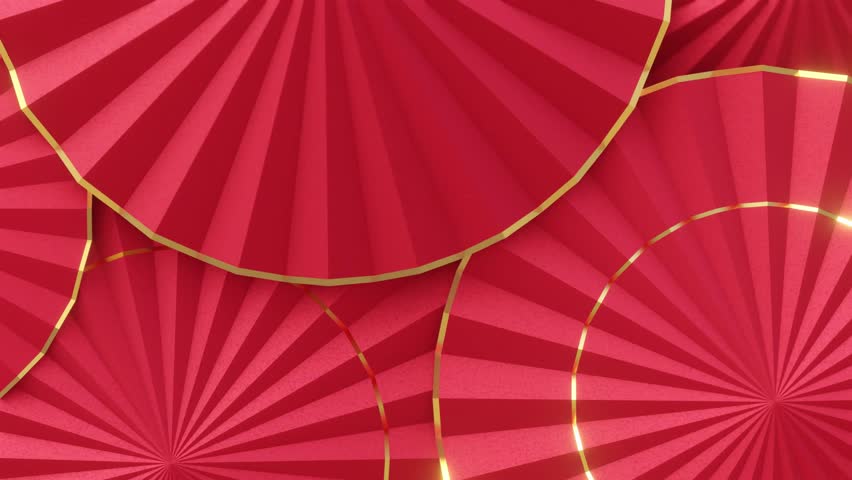 Chinese New Year Background 3D Rendering Royalty-Free Stock Footage #1098518987