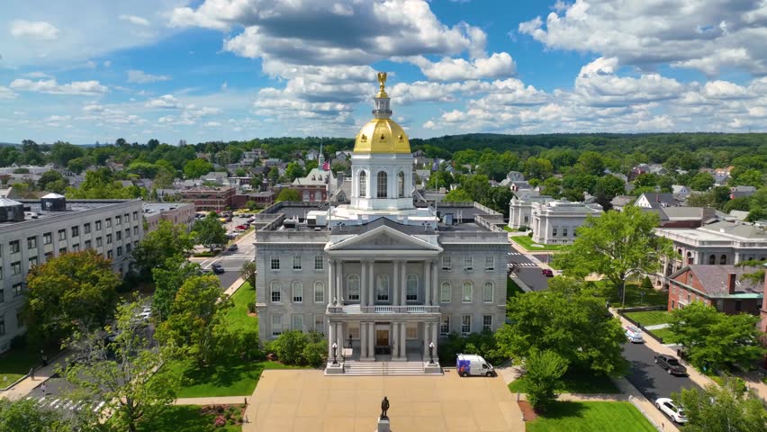 New Hampshire State House, Concord, New Hampshire NH, USA. New Hampshire State House is the nation