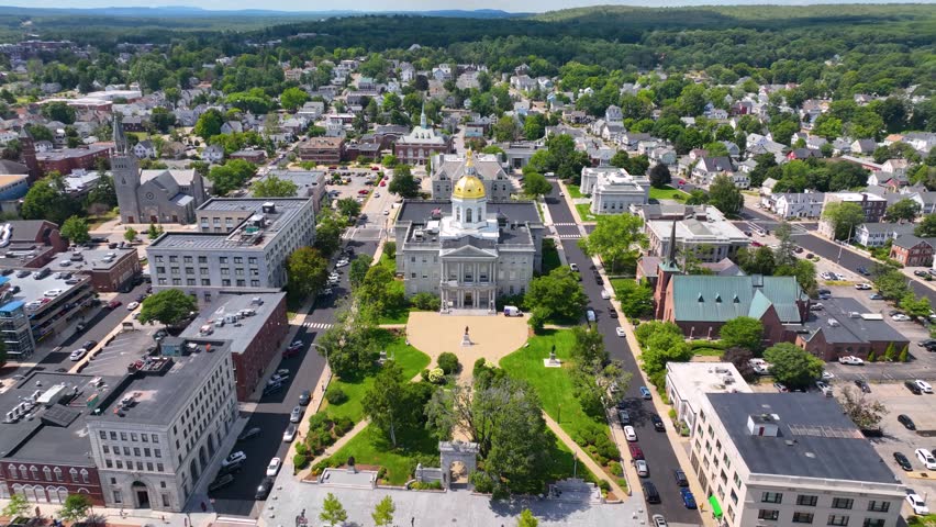 New Hampshire State House, Concord, New Hampshire NH, USA. New Hampshire State House is the nation