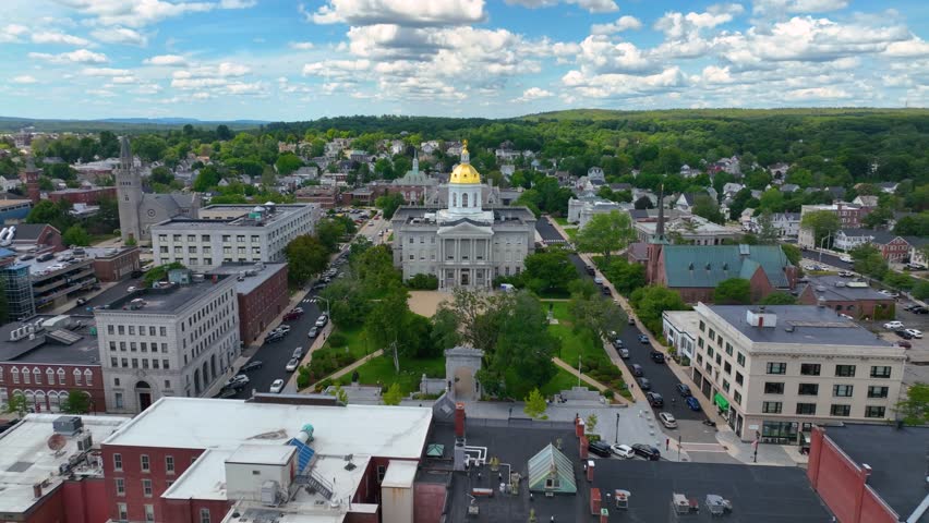 New Hampshire State House, Concord, New Hampshire NH, USA. New Hampshire State House is the nation