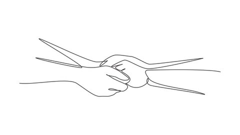 21 Hands Holding Each Other Sketch Stock Video Footage - 4K and HD Video  Clips | Shutterstock