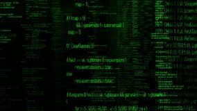 Code process in Big Data Array, Close-up of Green Program Code lines on black screen, Software development and hacking concept, Technology, coding, programming, 3d render - Powered by Shutterstock - Get 15% off with code: PIKWIZARD15