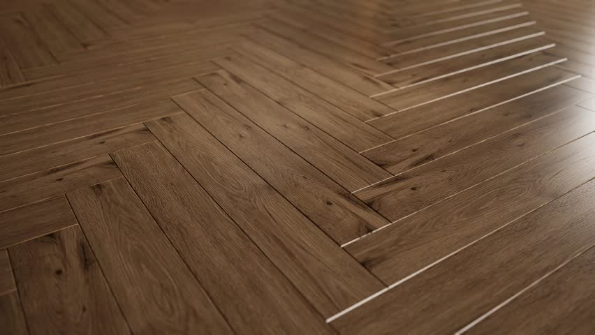 Wooden floor in modern contemporary inteior. Expensive parquet floor in luxury interior. 3d render - Powered by Shutterstock - Get 15% off with code: PIKWIZARD15