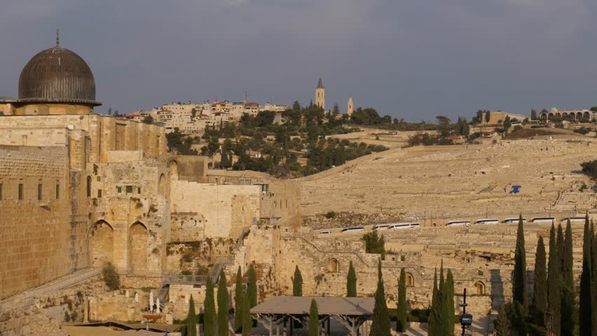 Mount of Olives in Jerusalem, Israel