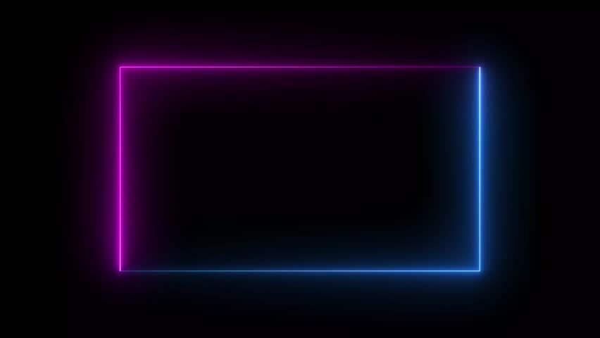 Abstract  beautiful seamless background blue purple spectrum looped animation . ultraviolet light 4k glowing line,  Abstract background web neon box pattern LED screens projection ,and neon frame glow | Shutterstock HD Video #1098668941