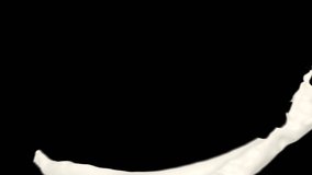 Animation Milk slow motion splash, Transparent Background. - Powered by Shutterstock - Get 15% off with code: PIKWIZARD15