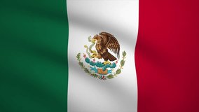 Mexico Waving Flag Background Animation. Looping seamless 3D animation. Motion Graphic - Powered by Shutterstock - Get 15% off with code: PIKWIZARD15