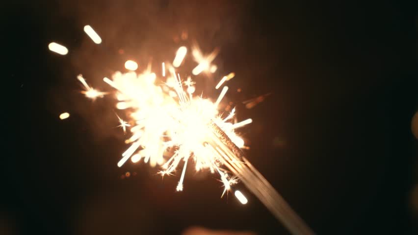 People set off fireworks to celebrate the New Year and Christmas | Shutterstock HD Video #1098698471