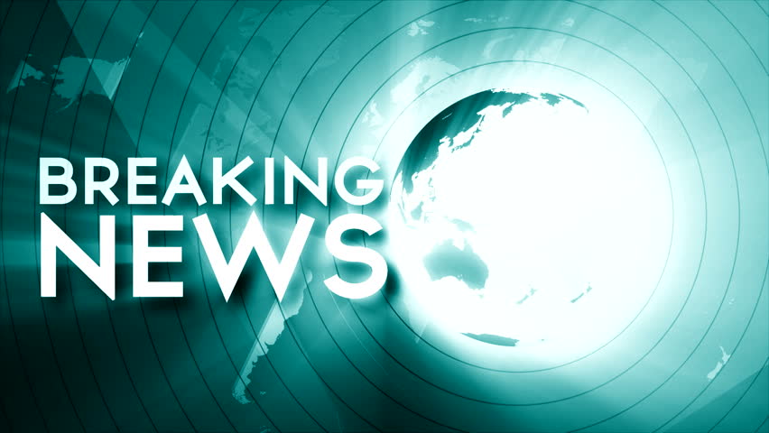 Breaking News Tv Screen Stock Footage Video (100% Royalty-free ...