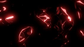 Abstract Red Liquid Fluid, 4K 60FPS Motion Background Video, Neon Glowing, Water, Sci-fi VJ Loop - Powered by Shutterstock - Get 15% off with code: PIKWIZARD15