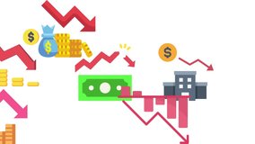 declining statistical chart, declining economy, declining arrow chart, stock market crashing - Powered by Shutterstock - Get 15% off with code: PIKWIZARD15