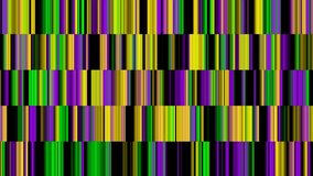 visual background color pack - color combination of green, yellow and purple . seamless moving background. simple looping background video with a pattern of vertical straight lines moving sideways