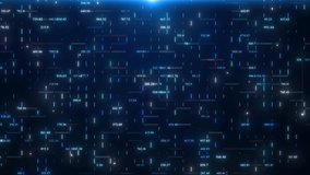 Computer Data And Number Moving Animation, Computer Technology Data Background, Computer Data And Financial Data Moving. Communication And Business Number Animation Background, Big  - Powered by Shutterstock - Get 15% off with code: PIKWIZARD15