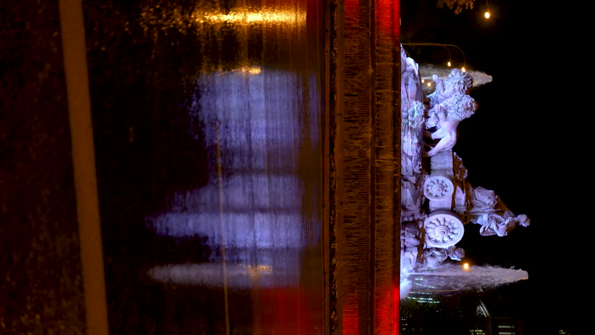 The fountain of Cibeles in Madrid, Spain
