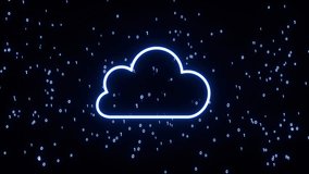 Cloud computing and binary code, 3d rendering. Digital drawing. - Powered by Shutterstock - Get 15% off with code: PIKWIZARD15