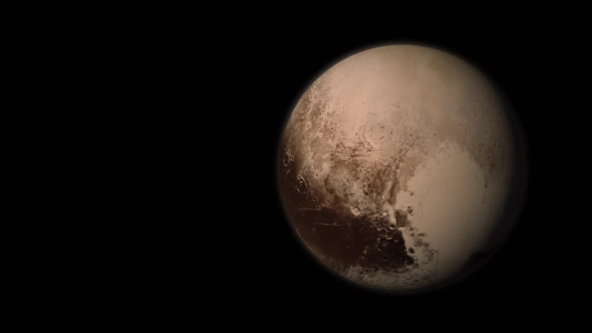 Hyperspace Jump To Pluto in 3D | Shutterstock HD Video #1098773237