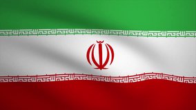 Iran Waving Flag Background Animation. Looping seamless 3D animation. Motion Graphic - Powered by Shutterstock - Get 15% off with code: PIKWIZARD15