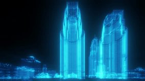 Wireframe landscape background. Big Data. 3d futuristic wireframe for background. - Powered by Shutterstock - Get 15% off with code: PIKWIZARD15