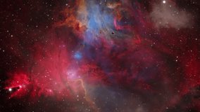 universe, red nebula expanding in space. - Powered by Shutterstock - Get 15% off with code: PIKWIZARD15