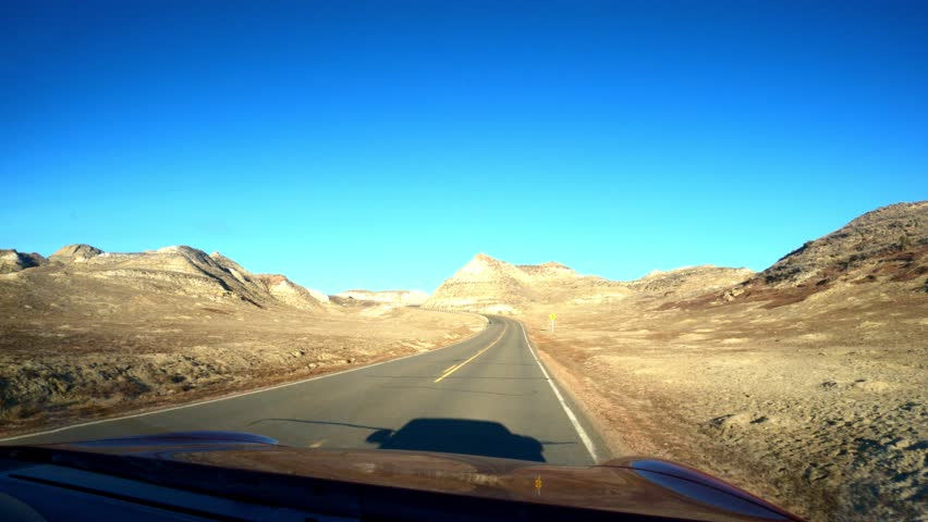 Theodore Roosevelt National Park on a sunny day in North Dakota.