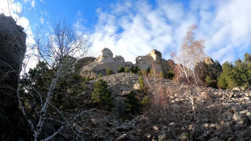 Mount Rushmore National Memorial in the state of South Dakota.