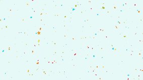 4K Confetti Particles with Alpha Channel. (Transparent Background). This video is very beautiful and everyone will like it. You Can Use This Video For Every Task.