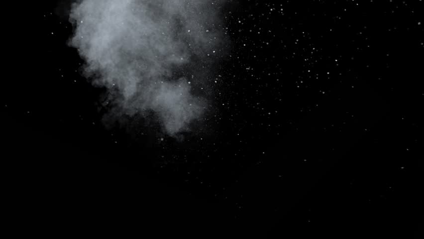 Soft Fog in Slow Motion on Dark Backdrop. Realistic Atmospheric Gray Smoke on Black Background. White Fume Slowly Floating Rises Up. Abstract Haze Cloud. Animation Mist Effect. Smoke Stream Effect 4K | Shutterstock HD Video #1098859785
