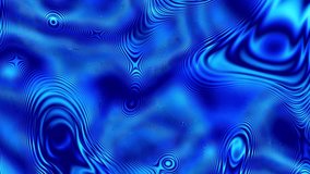 Moving random wavy texture. Psychedelic wavy animated abstract curved shapes. Looping HD footage.