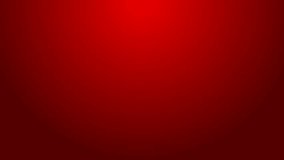 Green line Aroma candle icon isolated on red background. 4K Video motion graphic animation .