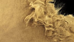 Sand Realistic Transition with Luma Matte. 3D Rendering. Transition of sand place on footage or background and easier to adjust colour. - Powered by Shutterstock - Get 15% off with code: PIKWIZARD15