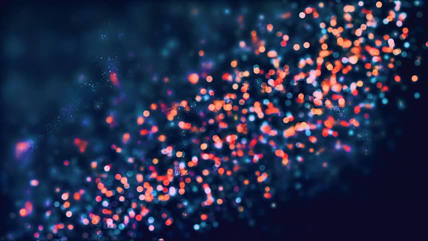 Colorful glowing lights animation loop | Shutterstock HD Video #1098879015