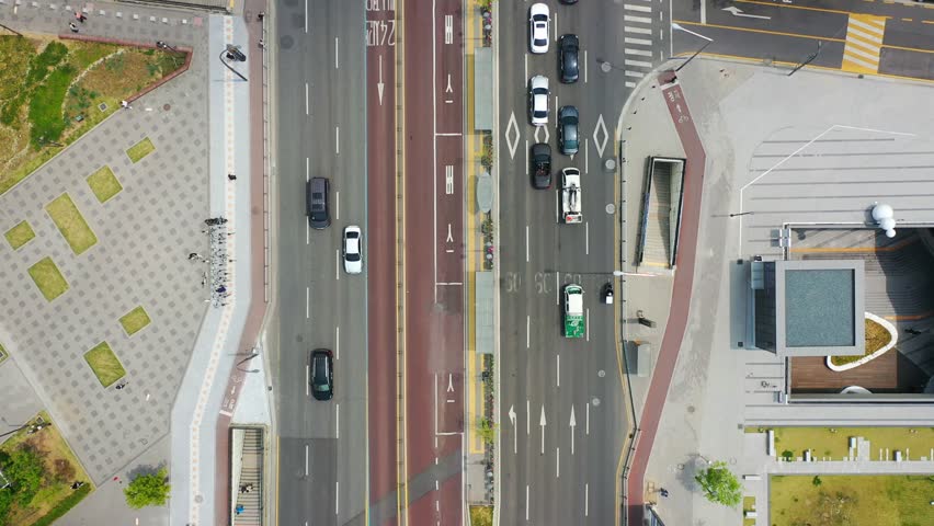 Korea drone footage, seoul city landscape | Shutterstock HD Video #1098879255