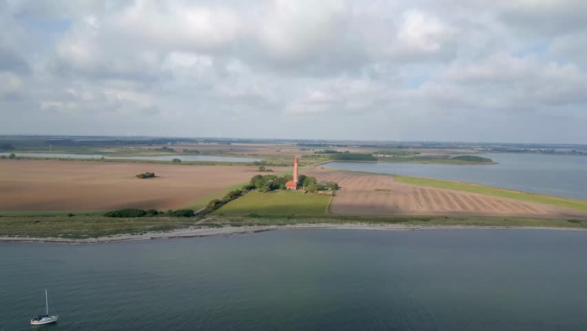 Lighthouse at the Baltic Sea