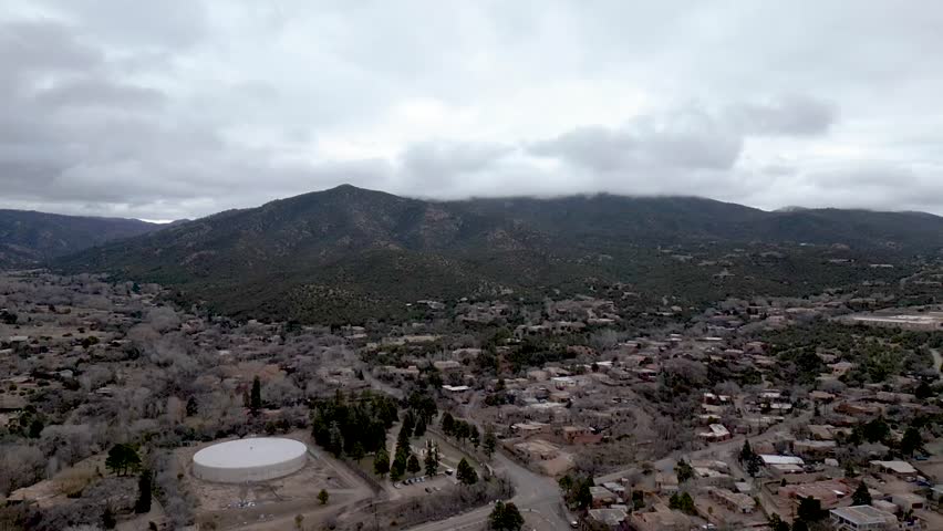 Santa Fe Drone Shot - No Movement