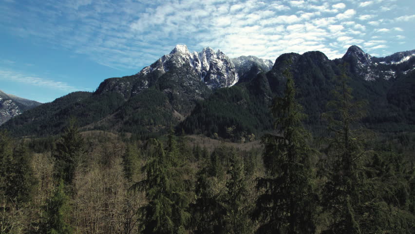 Russian Butte in Washington State Mountains