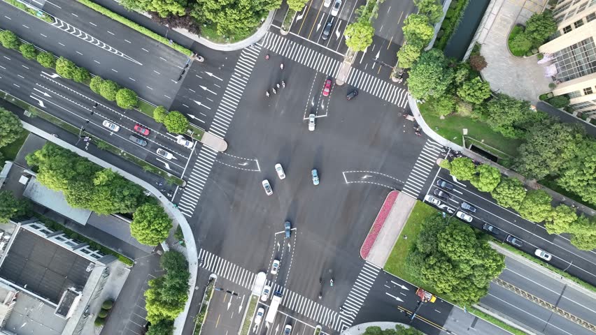 Busy traffic road in city | Shutterstock HD Video #1098936641
